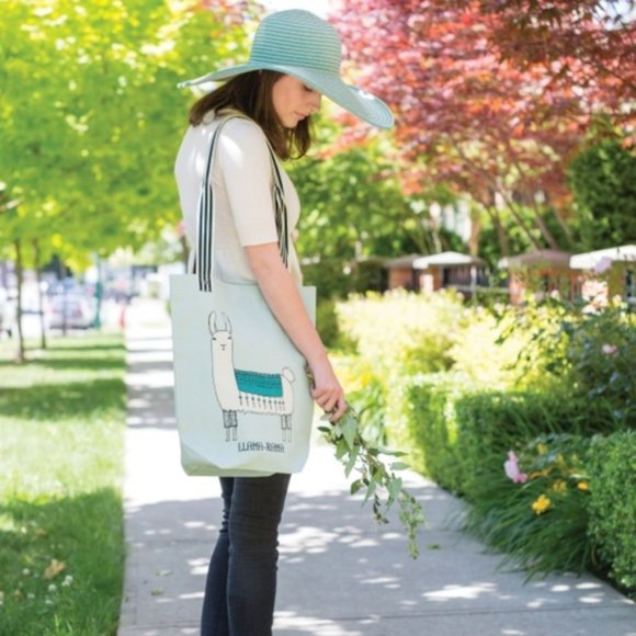 Now Designs Llama Tote Bag NWT - Picture 1 of 3